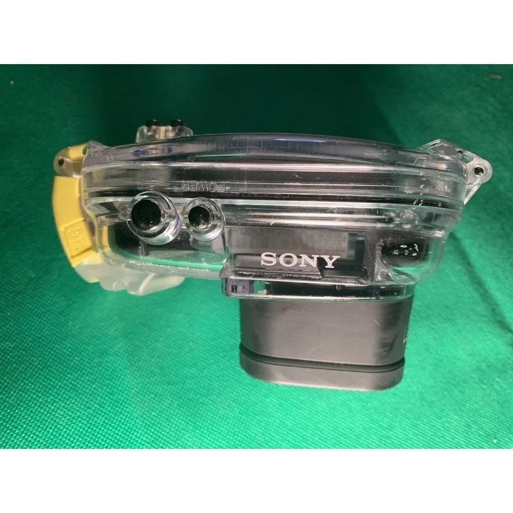 Sony Cyber Shot Marine Pack 40m 132ft Underwater Camera Case water proof sea EUC